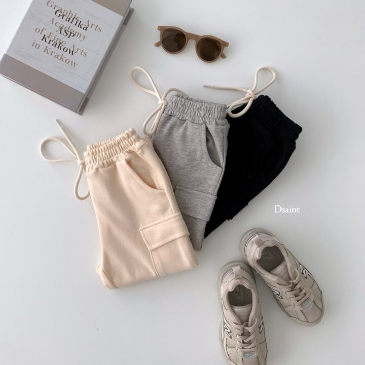 Dsaint - Korean Children Fashion - #kidsshorts - Cargo Daily Jogger Pants - 7