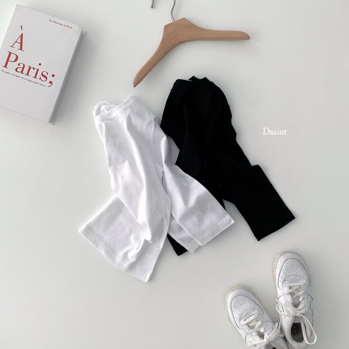 Dsaint - Korean Children Fashion - #kidsshorts - Long Sleeve Inner Tee - 3
