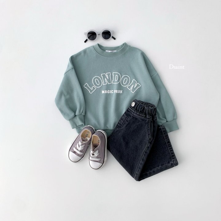 Dsaint - Korean Children Fashion - #kidsshorts - London Sweatshirts - 8