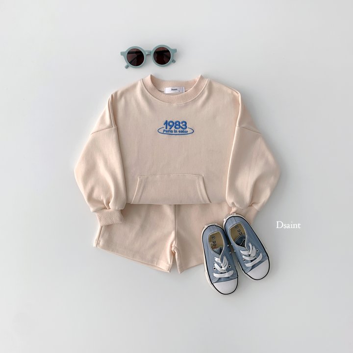 Dsaint - Korean Children Fashion - #kidsshorts - 1983 Shorts Top Bottom Set - 7