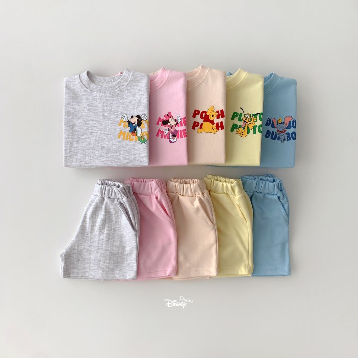 Dsaint - Korean Children Fashion - #kidsshorts - Lulu Friend D Friend Top Bottom Set - 3