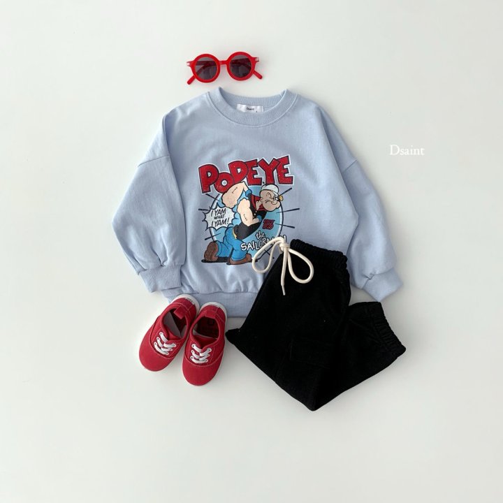 Dsaint - Korean Children Fashion - #kidsstore - Popeye Sweatshirts - 8