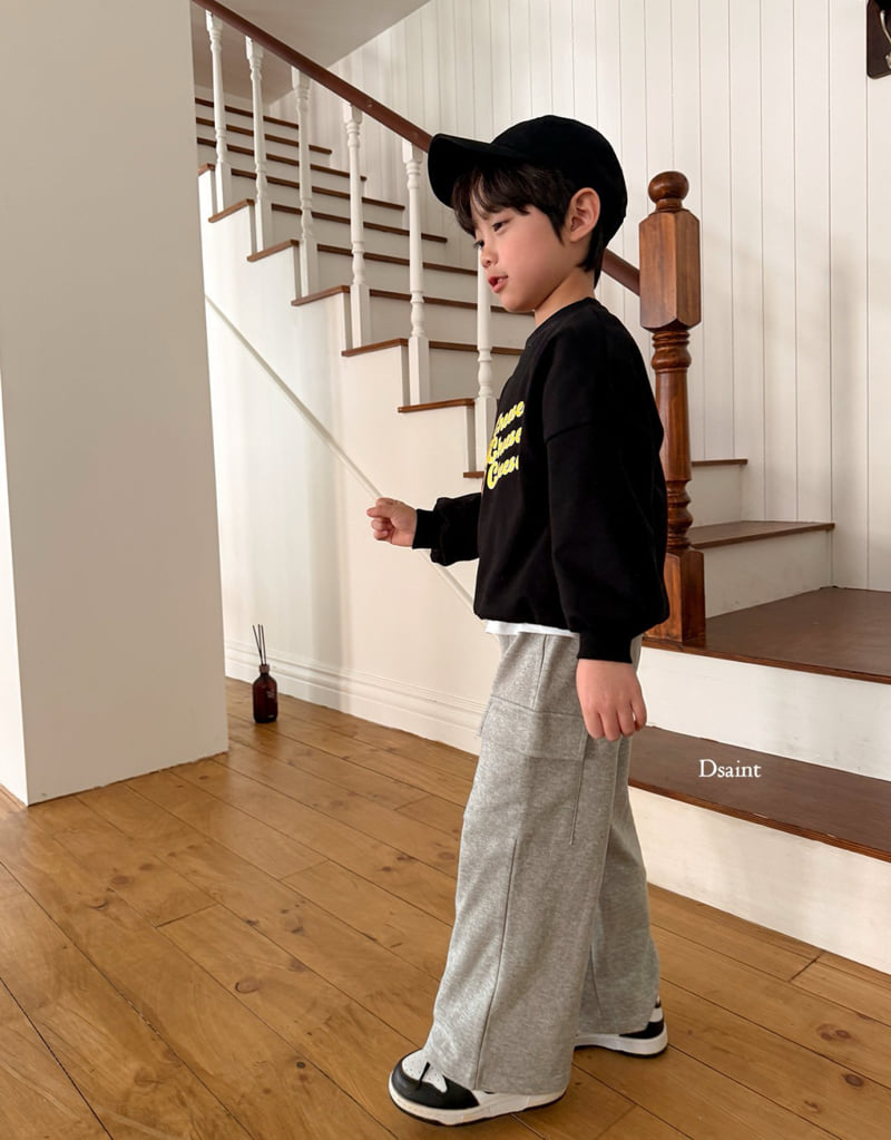 Dsaint - Korean Children Fashion - #kidsstore - Wide Cargo Pants - 11