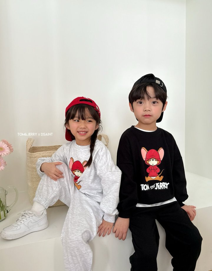 Dsaint - Korean Children Fashion - #kidsstore - Pocket Hand Jerry Set - 7