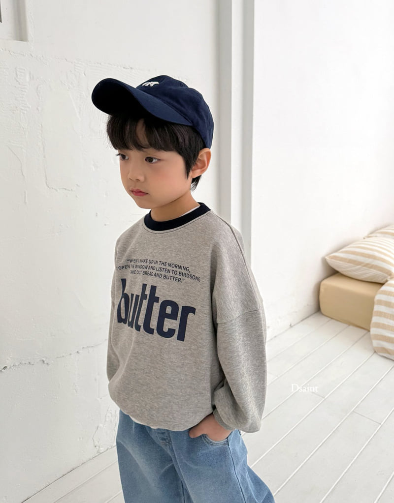 Dsaint - Korean Children Fashion - #kidsstore - Mock Raglan Bree Butter Sweatshirts - 12