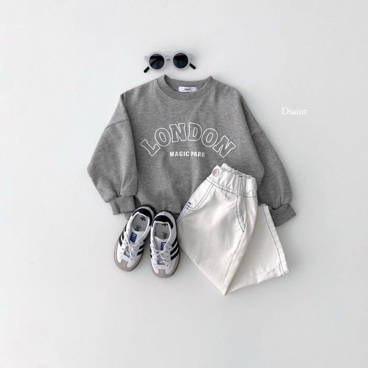 Dsaint - Korean Children Fashion - #kidsstore - London Sweatshirts - 9