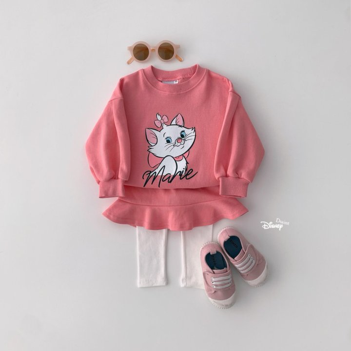 Dsaint - Korean Children Fashion - #kidsstore - Animal Friends Skirt Leggings Set - 6