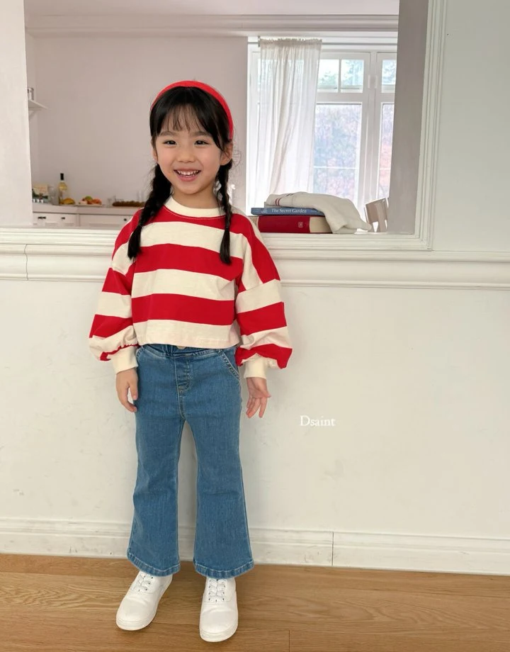 Dsaint - Korean Children Fashion - #kidzfashiontrend - Crop Sweatshirts - 11
