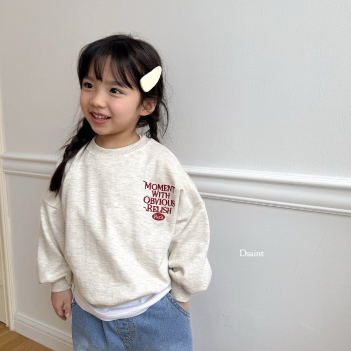 Dsaint - Korean Children Fashion - #kidzfashiontrend - With Paris Moment Sweatshirts - 7