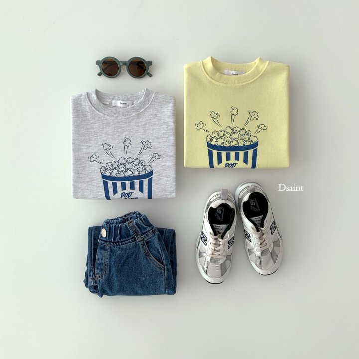 Dsaint - Korean Children Fashion - #kidzfashiontrend - Popcorn Sweatshirts - 6