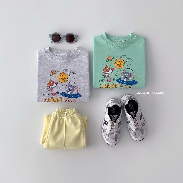 Dsaint - Korean Children Fashion - #kidzfashiontrend - Space Tom Jerry Sweatshirts - 5