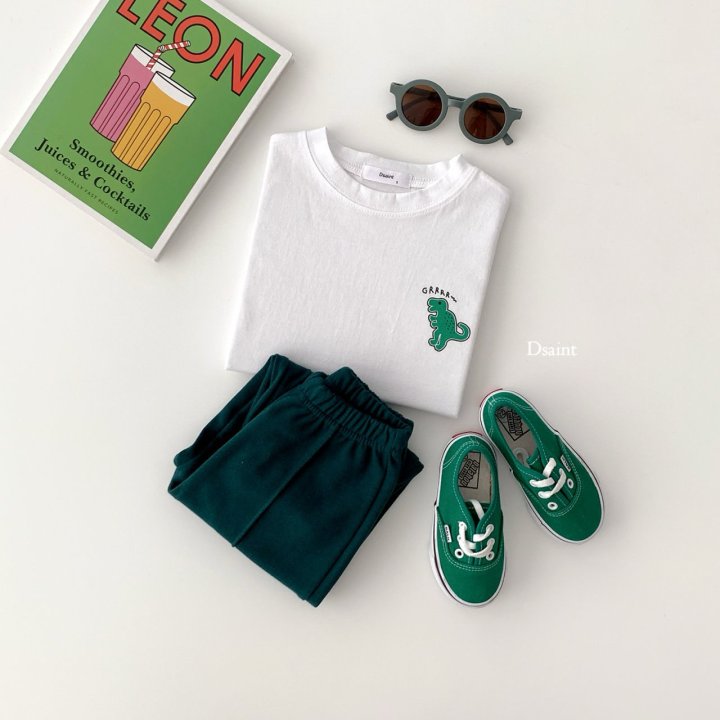 Dsaint - Korean Children Fashion - #kidsstore - Grrr Dino Tee - 4