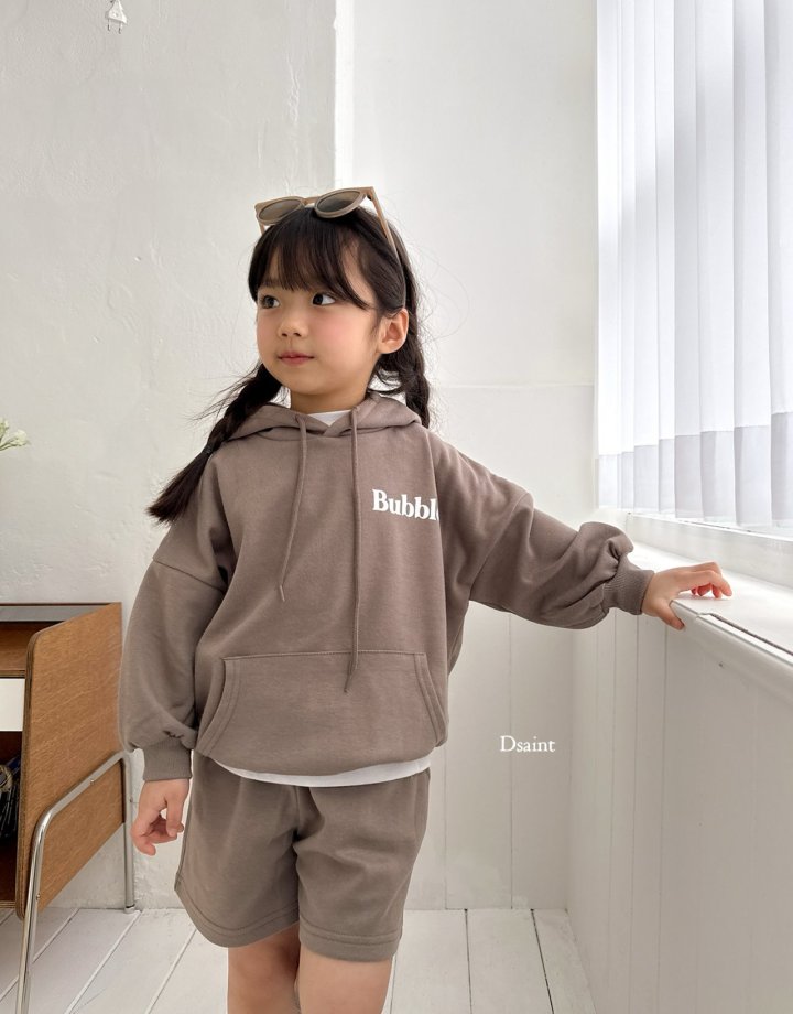 Dsaint - Korean Children Fashion - #kidzfashiontrend - Bubble Hood Set - 8
