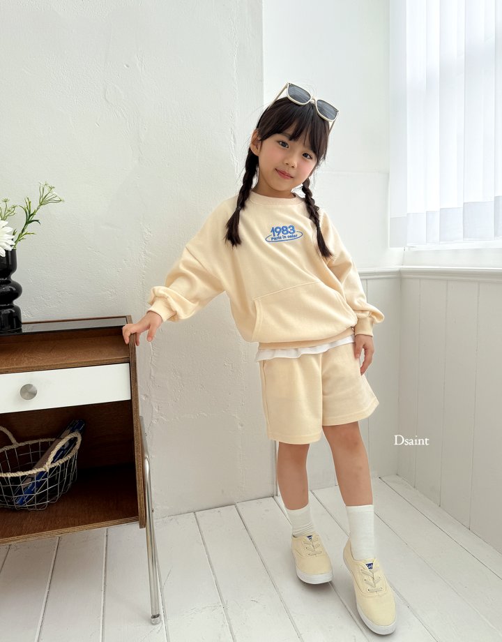 Dsaint - Korean Children Fashion - #kidzfashiontrend - 1983 Shorts Top Bottom Set - 9