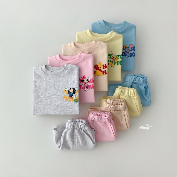 Dsaint - Korean Children Fashion - #kidzfashiontrend - Lulu Friend D Friend Top Bottom Set - 5