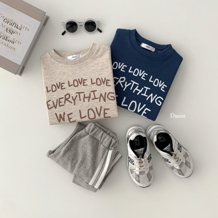 Dsaint - Korean Children Fashion - #littlefashionista - Everything Smile Sweatshirts - 3