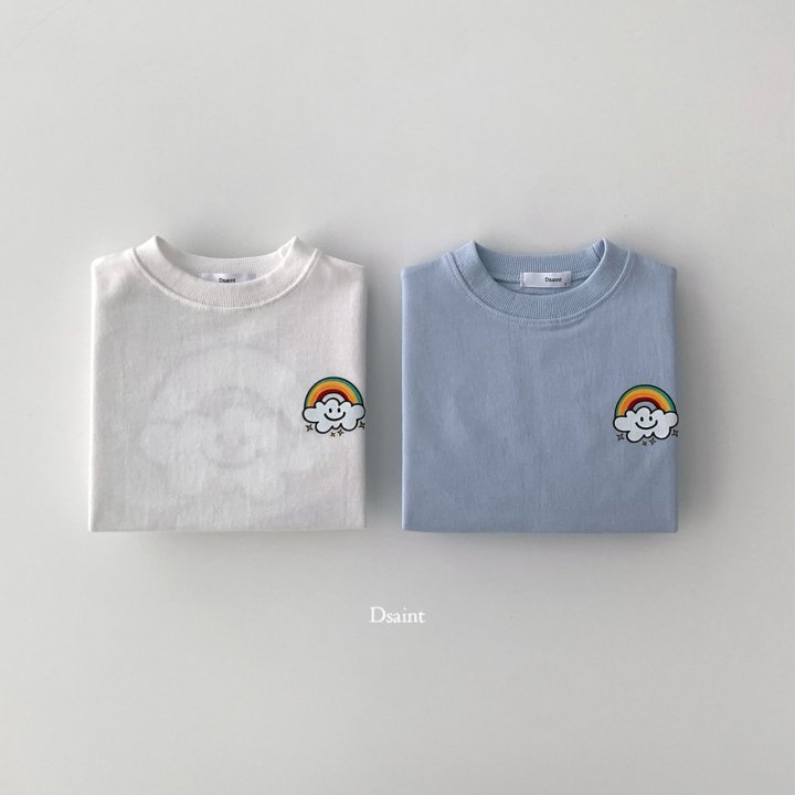 Dsaint - Korean Children Fashion - #littlefashionista - Cloud Rainbow Sweatshirts
