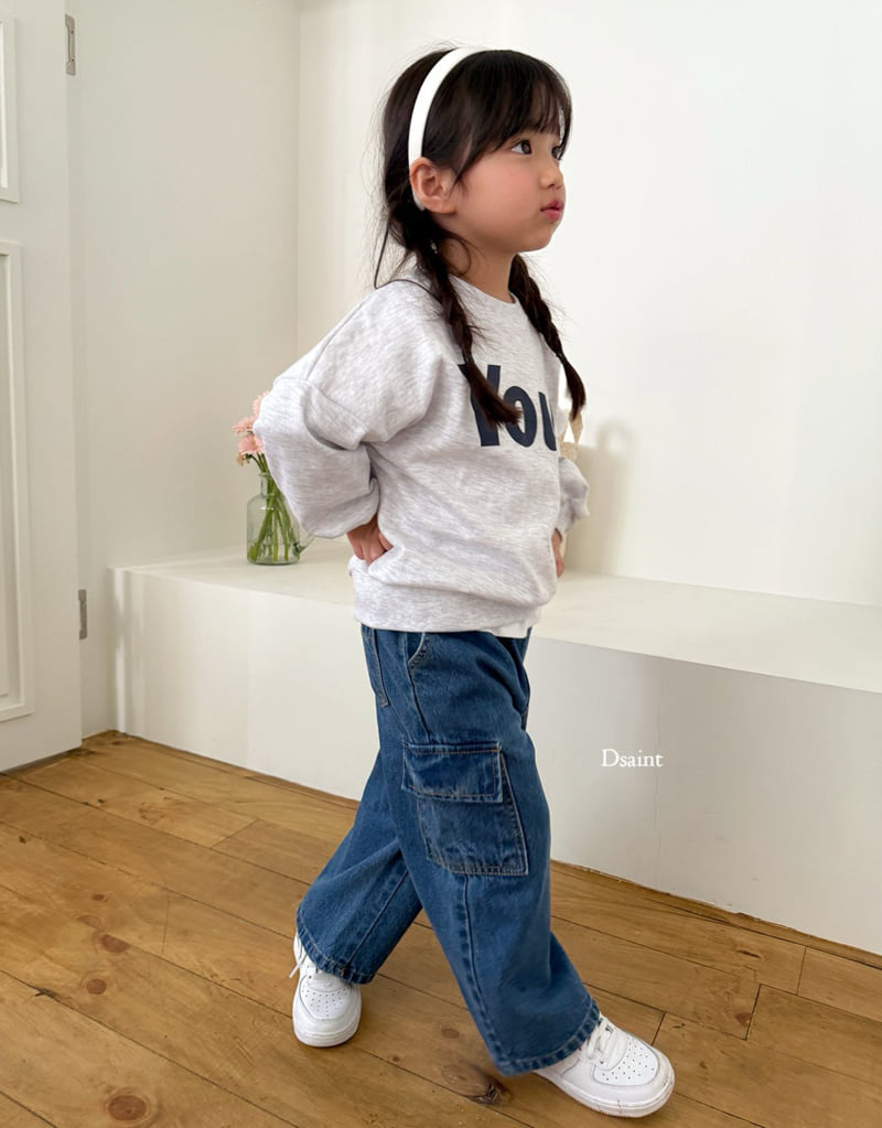 Dsaint - Korean Children Fashion - #littlefashionista - Refit Cargo Denim Pants - 12