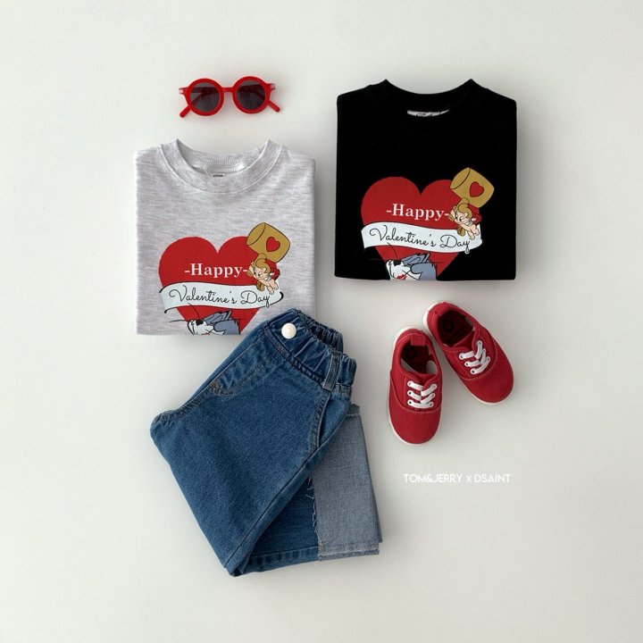 Dsaint - Korean Children Fashion - #littlefashionista - Tom Happy Sweatshirts - 5