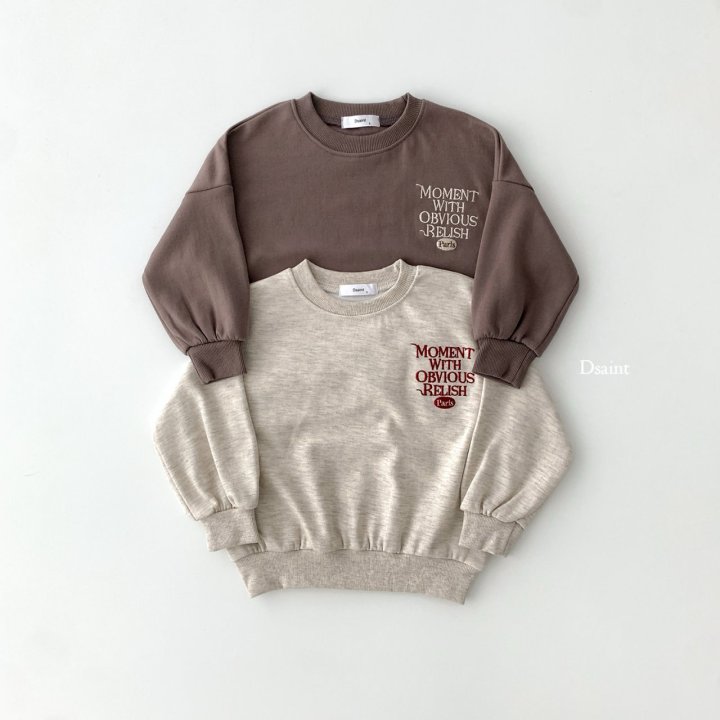 Dsaint - Korean Children Fashion - #littlefashionista - With Paris Moment Sweatshirts - 9