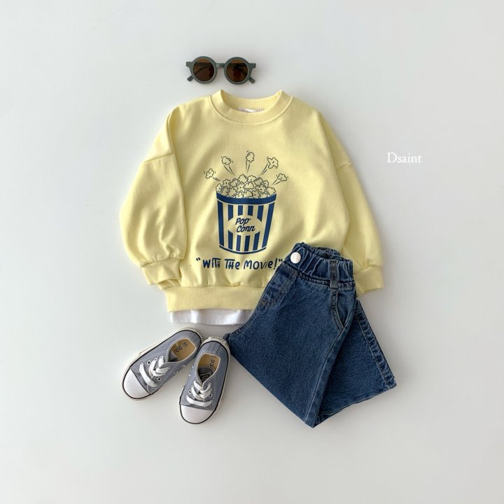 Dsaint - Korean Children Fashion - #littlefashionista - Popcorn Sweatshirts - 8