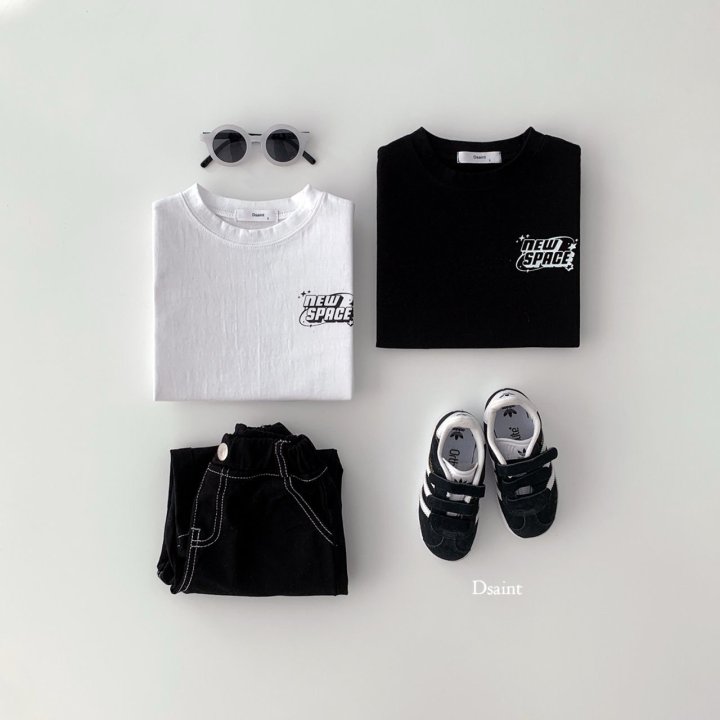 Dsaint - Korean Children Fashion - #littlefashionista - Newspace Tee - 6
