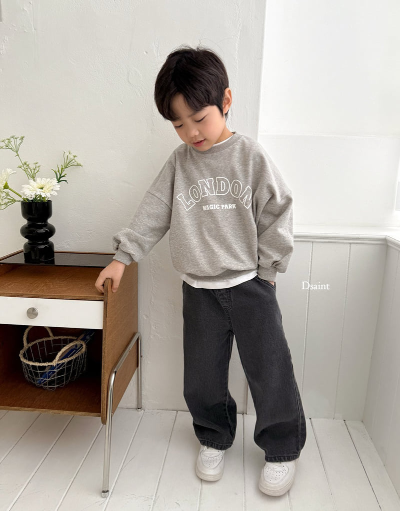 Dsaint - Korean Children Fashion - #littlefashionista - London Sweatshirts - 12