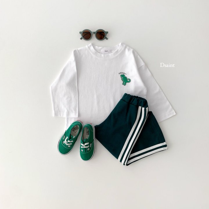 Dsaint - Korean Children Fashion - #littlefashionista - Grrr Dino Tee - 6
