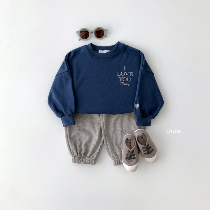 Dsaint - Korean Children Fashion - #littlefashionista - I Love Set - 9