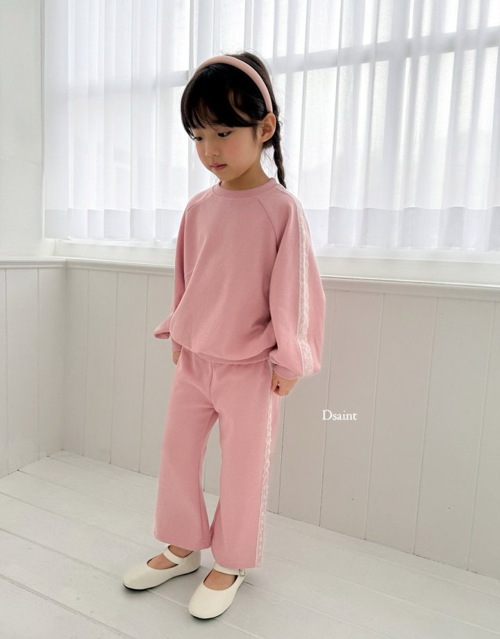 Dsaint - Korean Children Fashion - #littlefashionista - Fashion Lace Set - 7