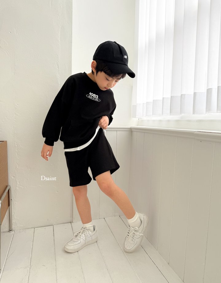 Dsaint - Korean Children Fashion - #littlefashionista - 1983 Shorts Top Bottom Set - 11