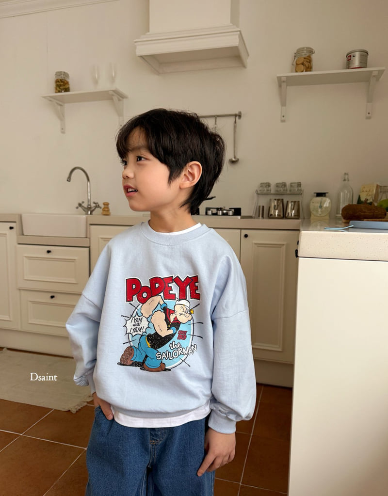 Dsaint - Korean Children Fashion - #magicofchildhood - Popeye Sweatshirts - 12