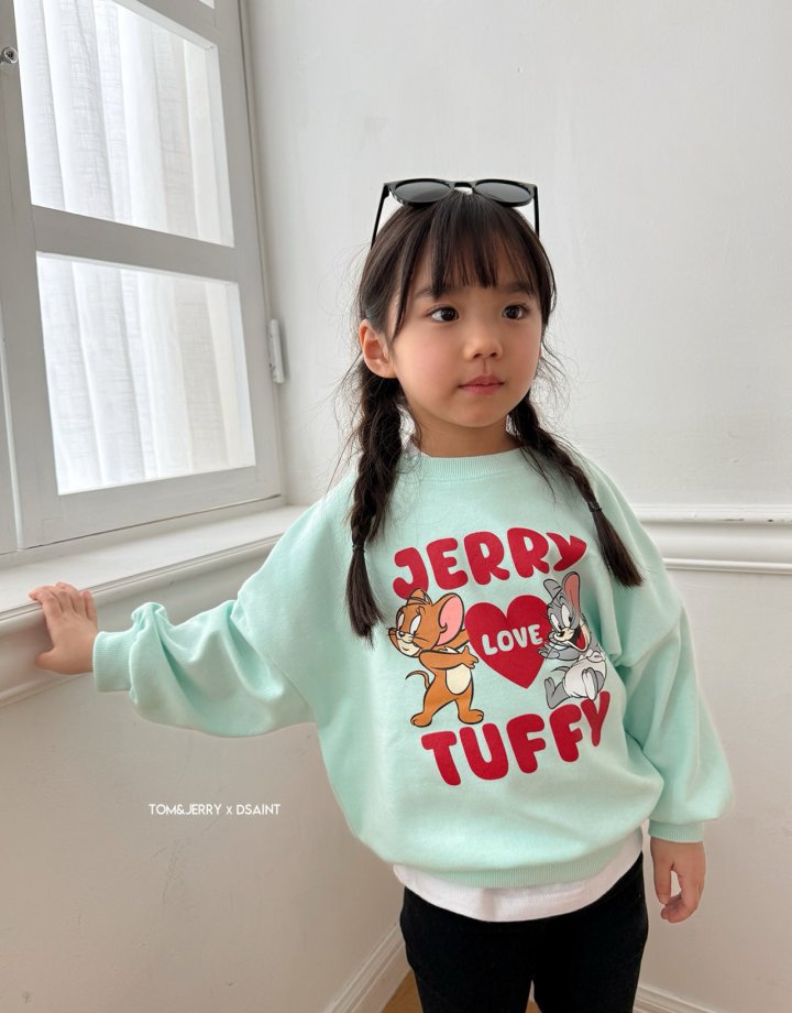 Dsaint - Korean Children Fashion - #magicofchildhood - TUFF Love Jerry Sweatshirts - 10