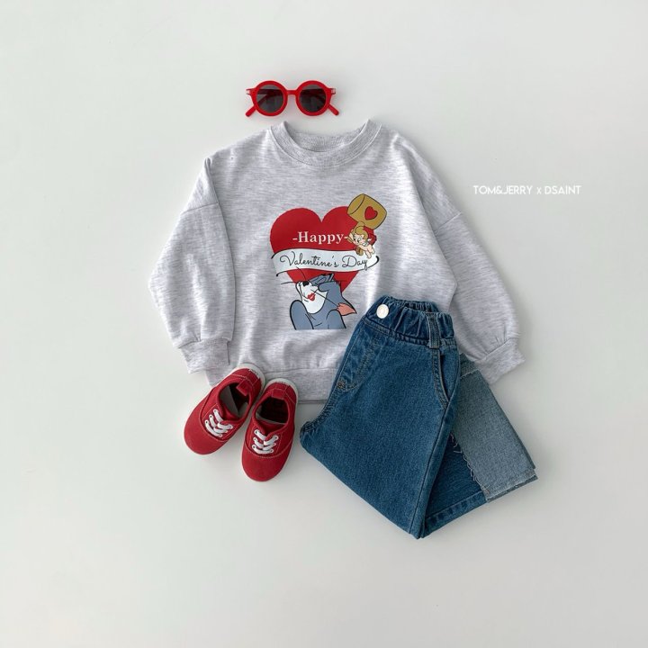 Dsaint - Korean Children Fashion - #magicofchildhood - Tom Happy Sweatshirts - 6