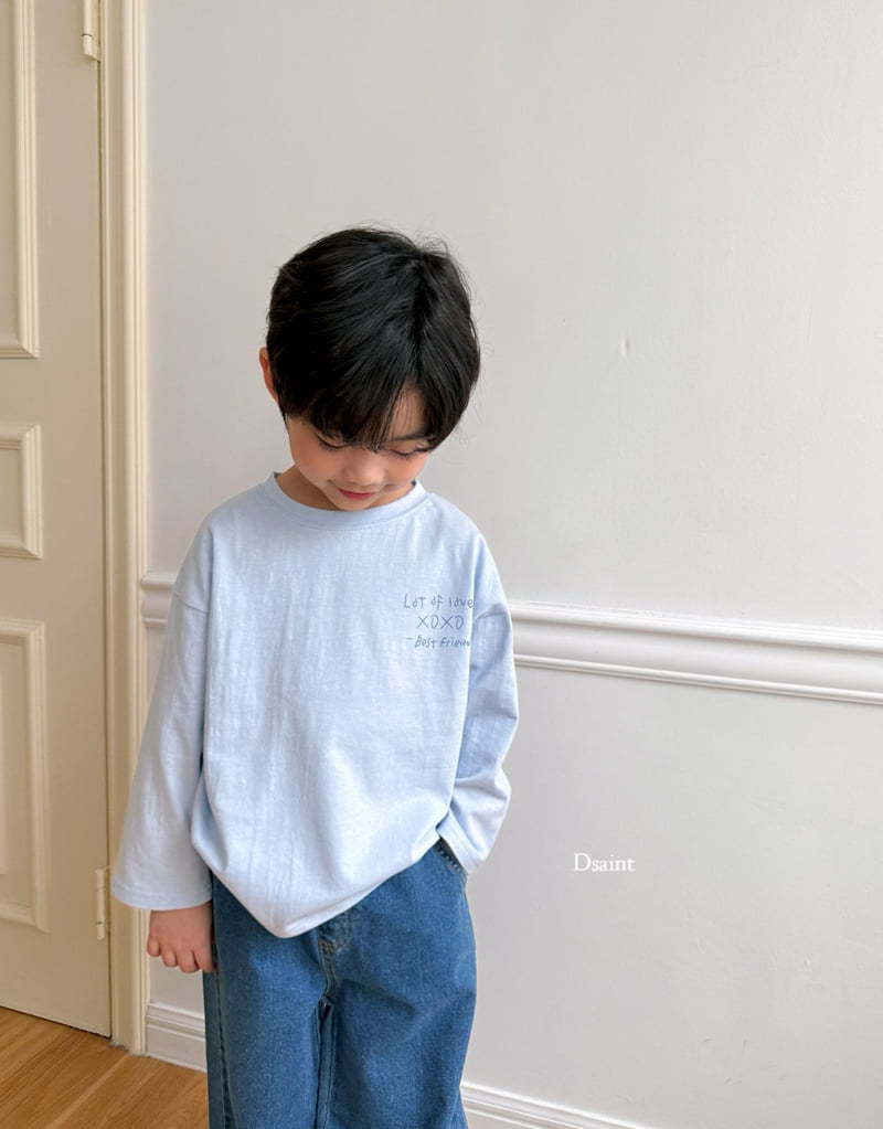 Dsaint - Korean Children Fashion - #magicofchildhood - XOXO Tee - 12