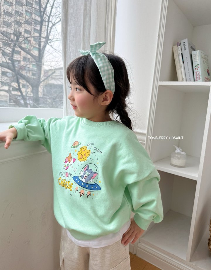 Dsaint - Korean Children Fashion - #magicofchildhood - Space Tom Jerry Sweatshirts - 8