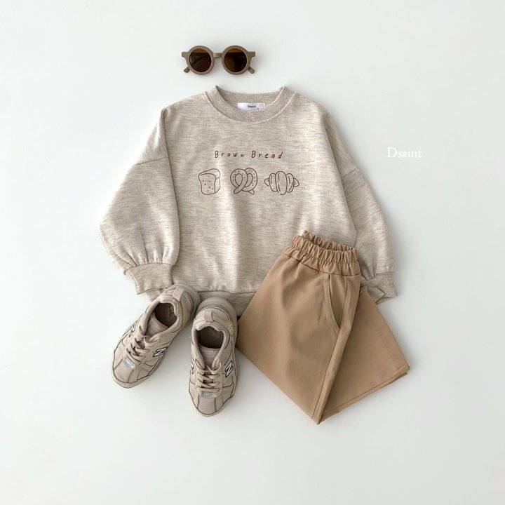 Dsaint - Korean Children Fashion - #magicofchildhood - Brown Bread Sweatshirts - 6