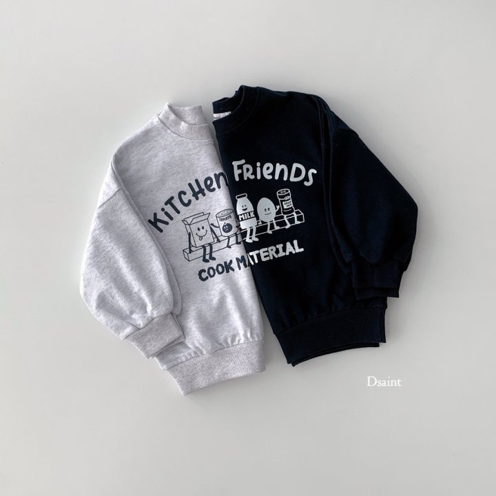 Dsaint - Korean Children Fashion - #minifashionista - Kitchen Friend Sweatshirts - 3