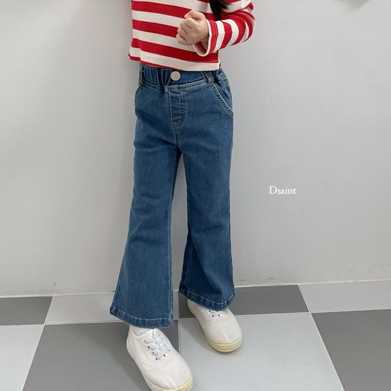 Dsaint - Korean Children Fashion - #minifashionista - Pretty Bootcut Pants - 12
