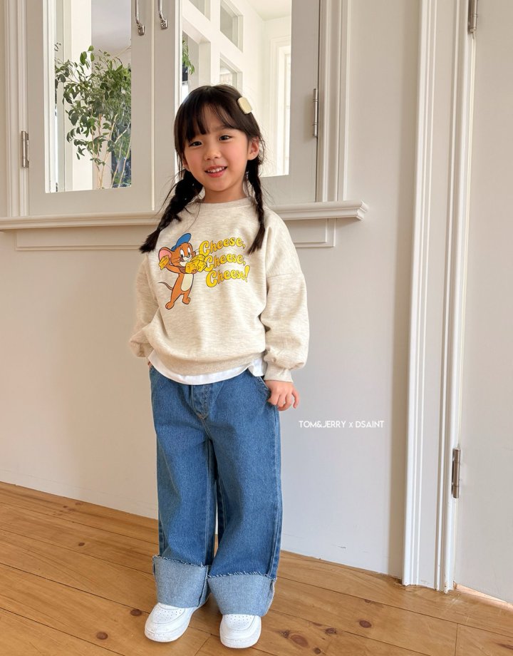Dsaint - Korean Children Fashion - #minifashionista - Jerry 3 Cheese Sweatshirts - 11