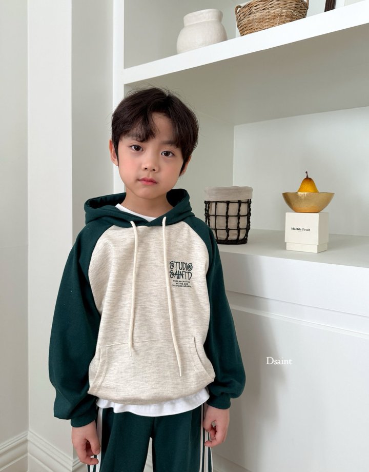 Dsaint - Korean Children Fashion - #minifashionista - Raglan Stew Hoodie - 9