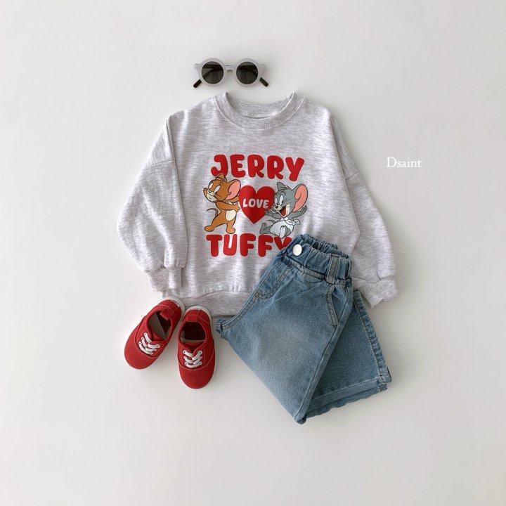 Dsaint - Korean Children Fashion - #minifashionista - MZ Wide Blue Pants - 7