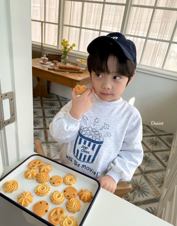 Dsaint - Korean Children Fashion - #minifashionista - Popcorn Sweatshirts - 10