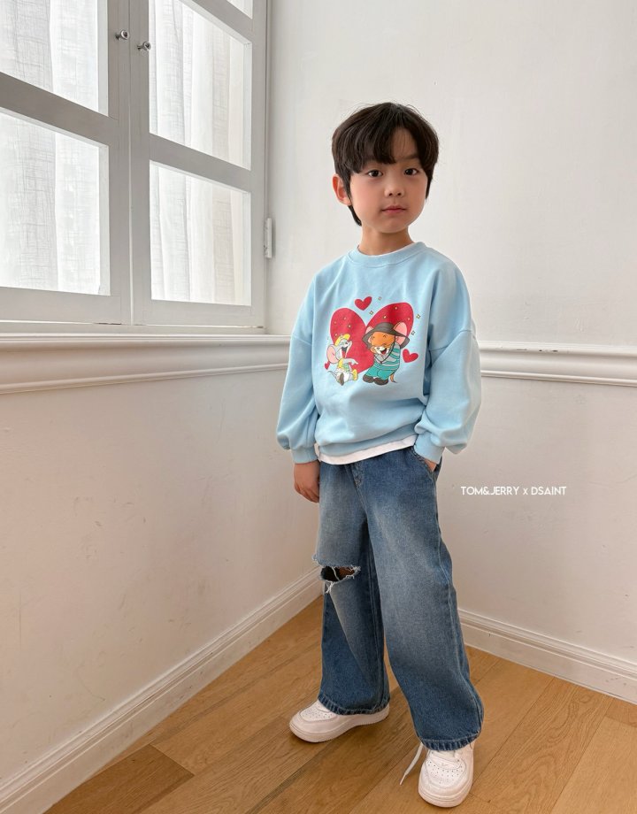 Dsaint - Korean Children Fashion - #minifashionista - Haha Jerry Sweatshirts - 11
