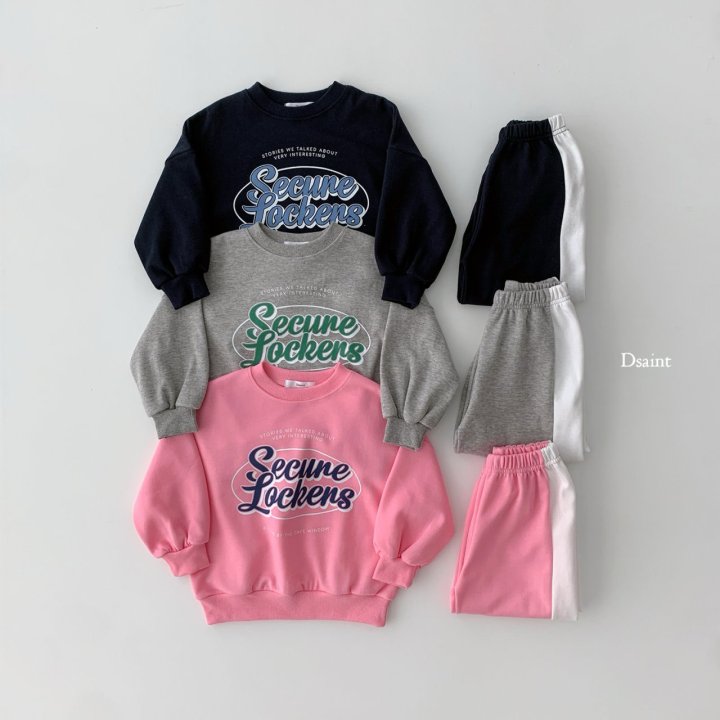 Dsaint - Korean Children Fashion - #magicofchildhood - Secure Raglan Set - 4