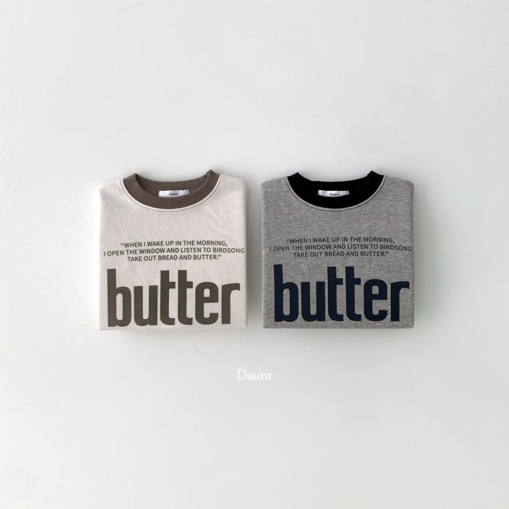Dsaint - Korean Children Fashion - #minifashionista - Mock Raglan Bree Butter Sweatshirts