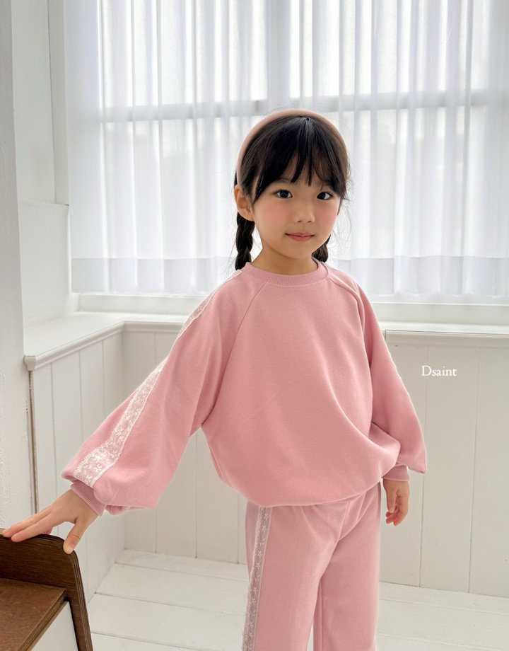 Dsaint - Korean Children Fashion - #minifashionista - Fashion Lace Set - 9