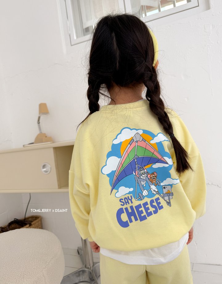 Dsaint - Korean Children Fashion - #minifashionista - Say Cheese Shorts Top Bottom Set - 12