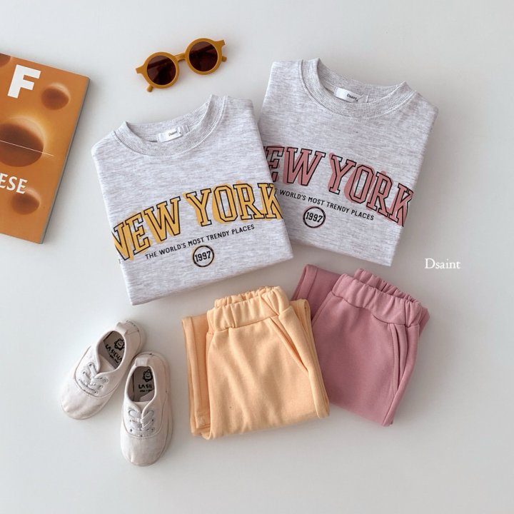 Dsaint - Korean Children Fashion - #prettylittlegirls - 1997 Paint New York Set - 3