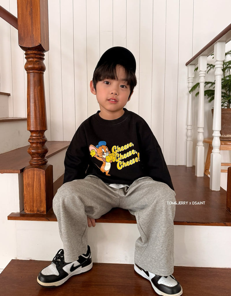 Dsaint - Korean Children Fashion - #prettylittlegirls - Jerry 3 Cheese Sweatshirts - 12